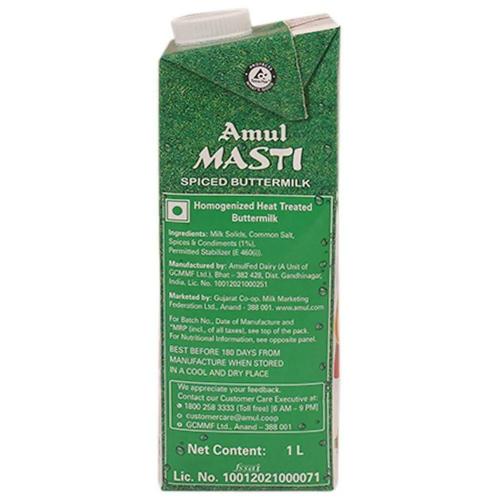 Amul Masti Butter Milk Tetrapak 1 Ltr
