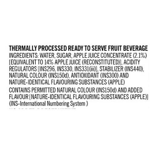 Appy Fizz Apple Juice Drink Tetrapak 10X125 Ml