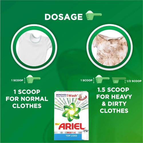 Ariel Matic Top Load Detergent 6 Kg (Powder)