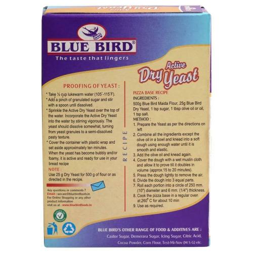 Blue Bird Dry Yeast Box 25 Gm