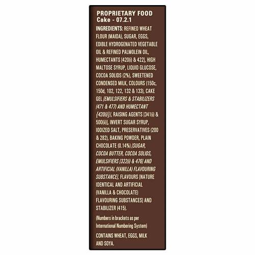Britannia Gobbles Choco Cake 120 Gm
