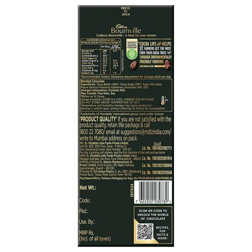 Cadbury Bournville 70% Dark Chocolate 80 Gm