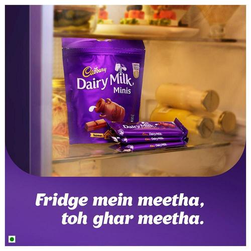 Cadbury Dairy Milk Chocolate Home Treats Standy Pouch 91 Gm