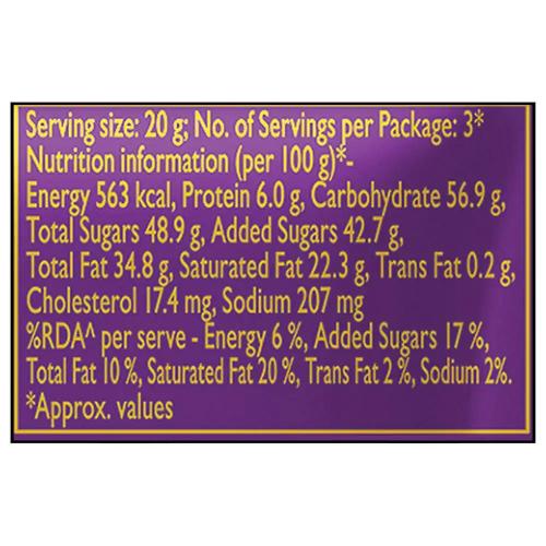 Cadbury Dairy Milk Silk Oreo Chocolate Bar 58.5 Gm