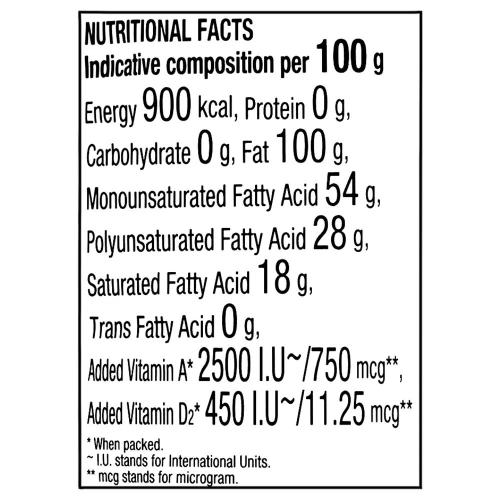 Dhara Filtered Groundnut Oil Pouch 1 Ltr