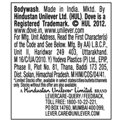 Dove Deeply Nourishing Body Wash 190 Ml