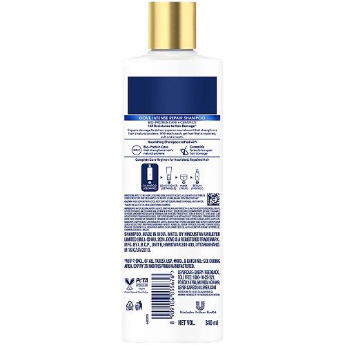 Dove Intense Repair Shampoo 340 Ml