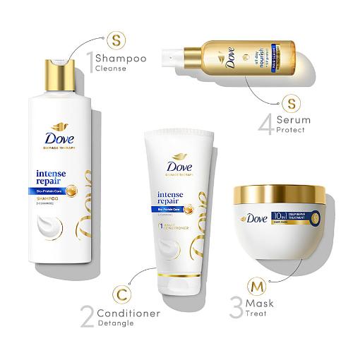 Dove Intense Repair Shampoo 340 Ml