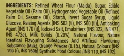 Fabsta Orange Cream Biscuits 100 Gm