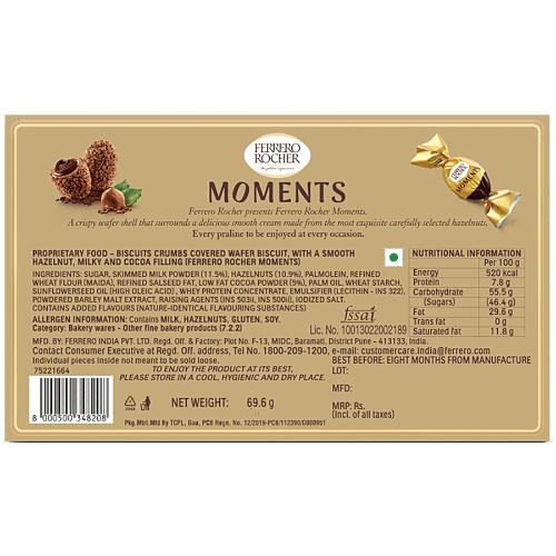 Ferrero Rocher Moments Pack Of 12