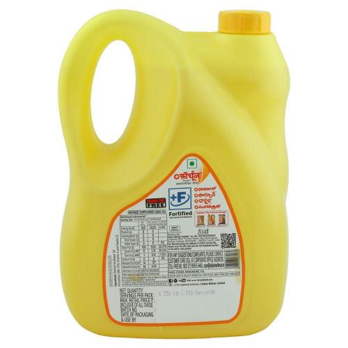 Fortune Sunflower Oil Jar 4.35 Kg