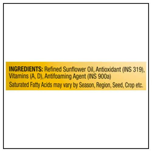 Gemini Sunflower Oil 870 Gm