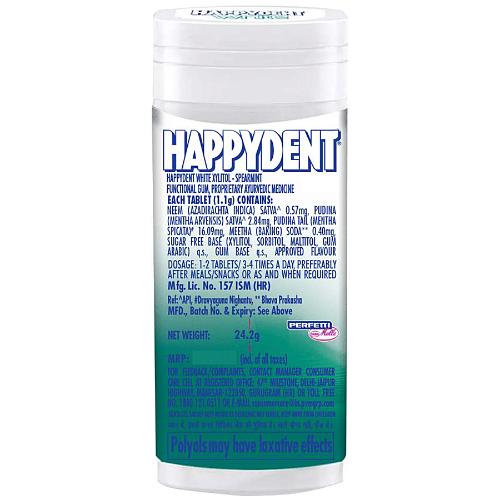 Happydent White Xylit Bottle 27.5 Gm