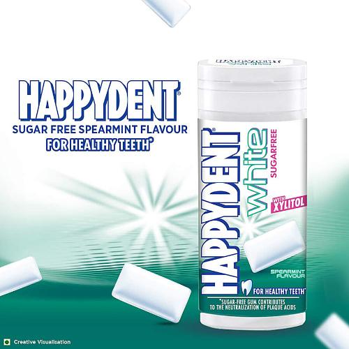 Happydent White Xylit Bottle 27.5 Gm