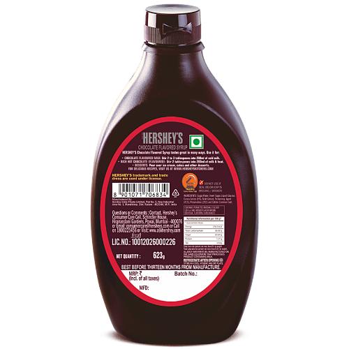 Hersheys Chocolate Flavored Syrup Bottle 623 Gm