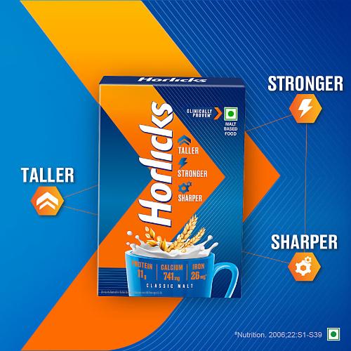 Horlicks Classic Malt Drink Refill Pack 1 Kg
