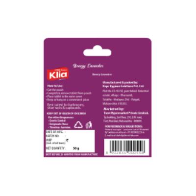 Klia Block Freshener Lavender 50 Gm