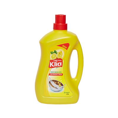 Klia Dishwash Gel Lemon 1.5 Ltr