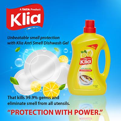 Klia Dishwash Gel Lemon 1.5 Ltr