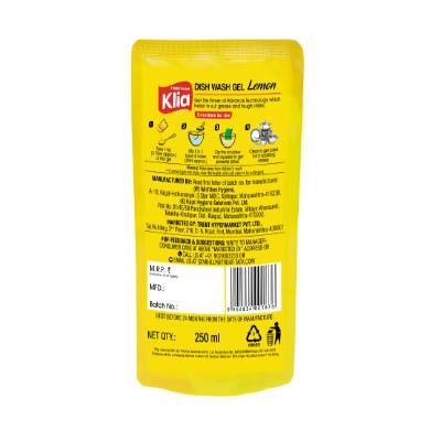 Klia Dishwash Gel Pouch 250 Ml