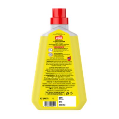 Klia Disinfectant Lemon Floor Cleaner 1 Ltr