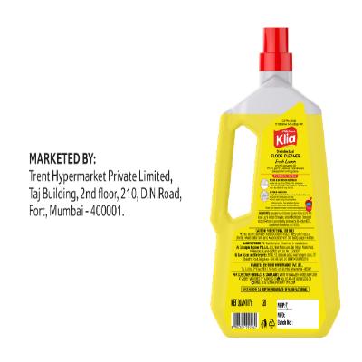 Klia Disinfectant Lemon Floor Cleaner 2 Ltr