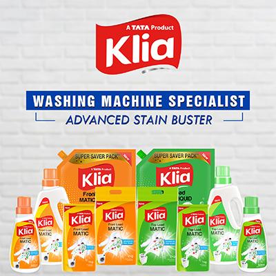Klia Front Load Liquid Detergent 1 Ltr