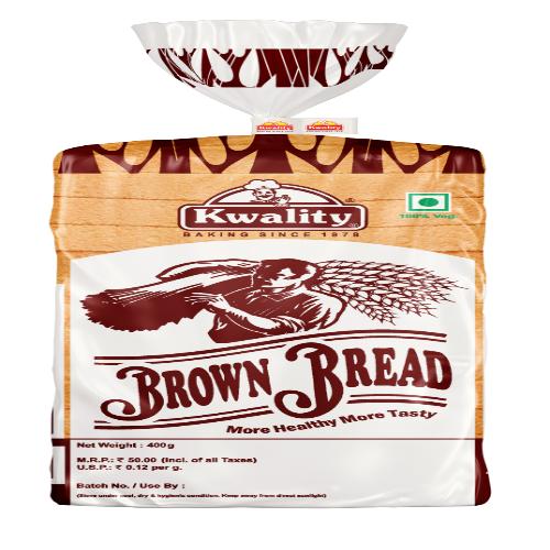 Kwality Brown Bread 400 Gm