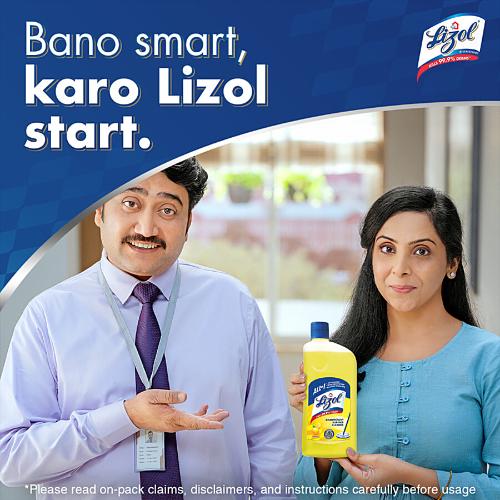 Lizol Citrus Floor Cleaner 500 Ml