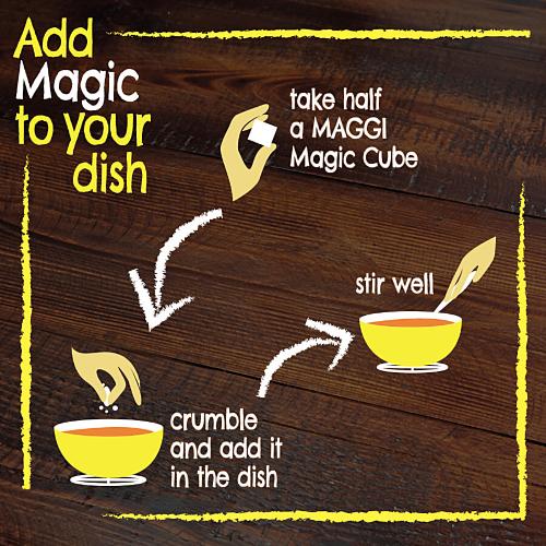 Maggi Magic Cubes Veg Masala 40 Gm