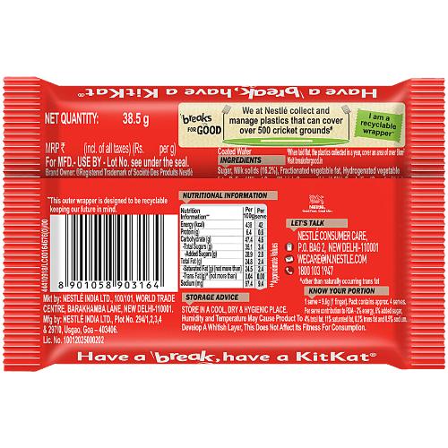 Nestle Kit Kat 4 Finger 38.5 Gm