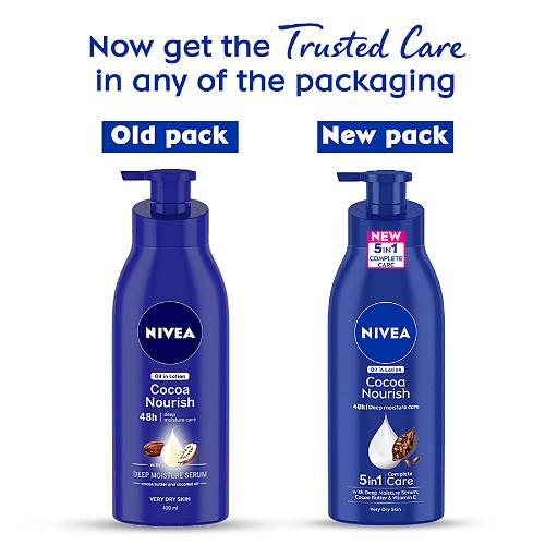 Nivea Cocoa Nourish Body Lotion 400 Ml
