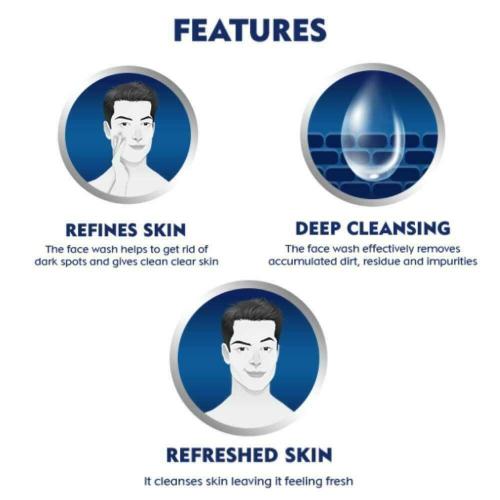 Nivea Men All In 1 Charcoal Face Wash 50 Gm