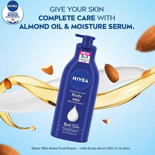 Nivea Nourishing Body Milk Lotion 600Ml