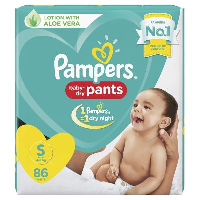 Pampers Small Diapers 86 Pcs