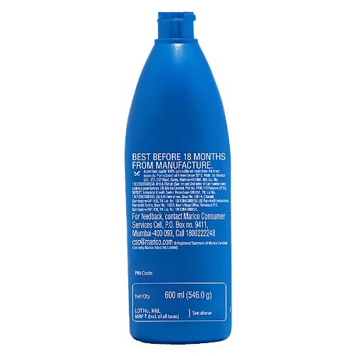 Parachute 100% Pure Coconut Oil 500/600 Ml