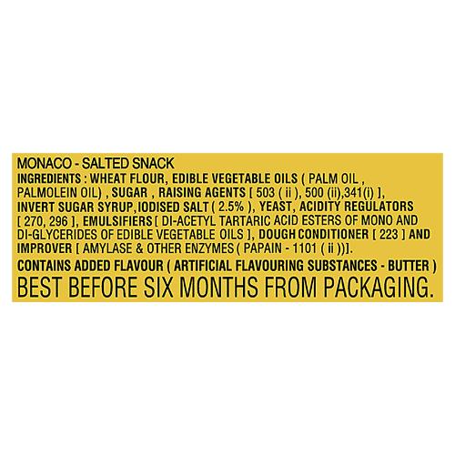 Parle Monaco Classic Salted Cracker 185.6 Gm