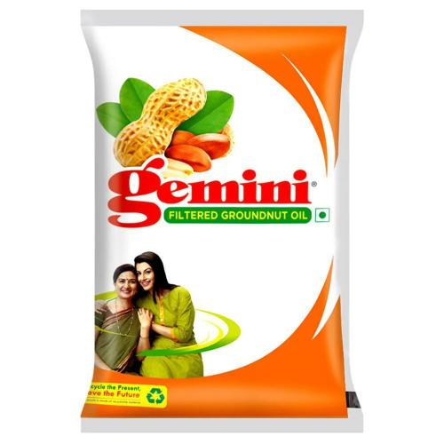 Gemini Filtered Groundnut Oil 870 Gm