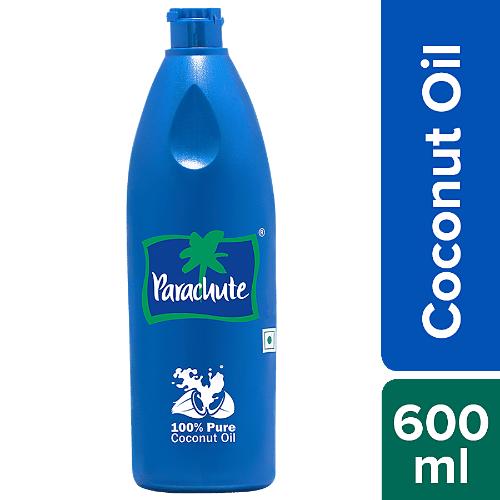 Parachute 100% Pure Coconut Oil 500/600 Ml