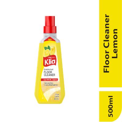 Klia Disinfectant Lemon Floor Cleaner 500 Ml