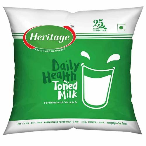 Heritage Toned Milk Pouch 500 Ml