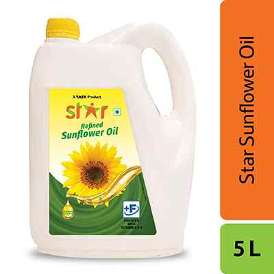 Star Refined Sunflower Oil Jar 5Ltr