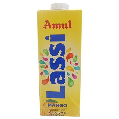 Amul Mango Lassi Tetrapack 1 Ltr