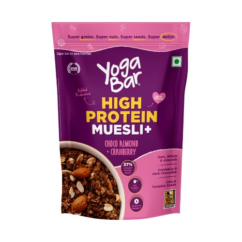 Yogabar High Protein Muesli 350 Gm
