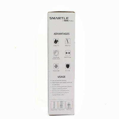 Smartle Hexa Steel Bottle 1 Ltr 1 Pc