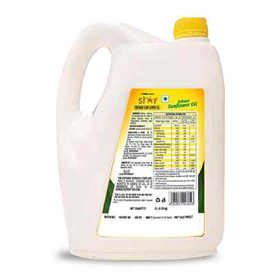 Star Refined Sunflower Oil Jar 5Ltr