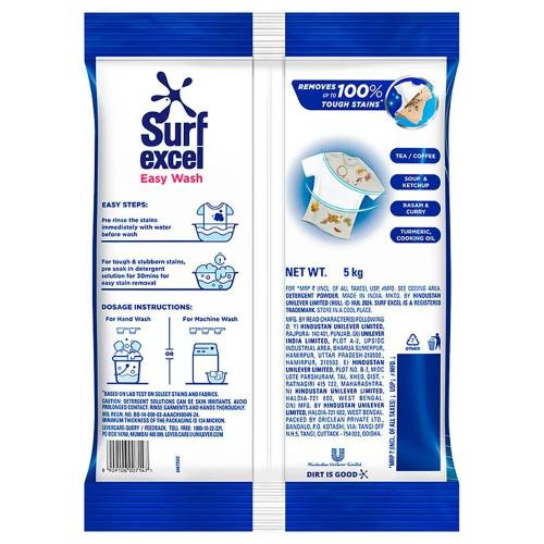 Surf Excel Easy Wash Detergent Powder 5 Kg