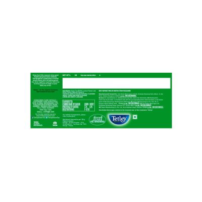 Tetley Green Lemon Honey Tea Bag 100 Pcs