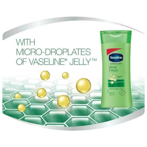 Vaseline Intensive Care Aloe Fresh Body Lotion 100 Ml