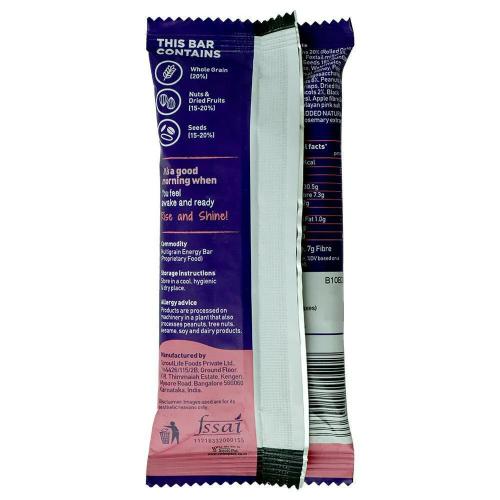 Yogabar Apricot Fig Breakfast Bar 45 Gm